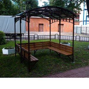 Беседка с лавочками 2706